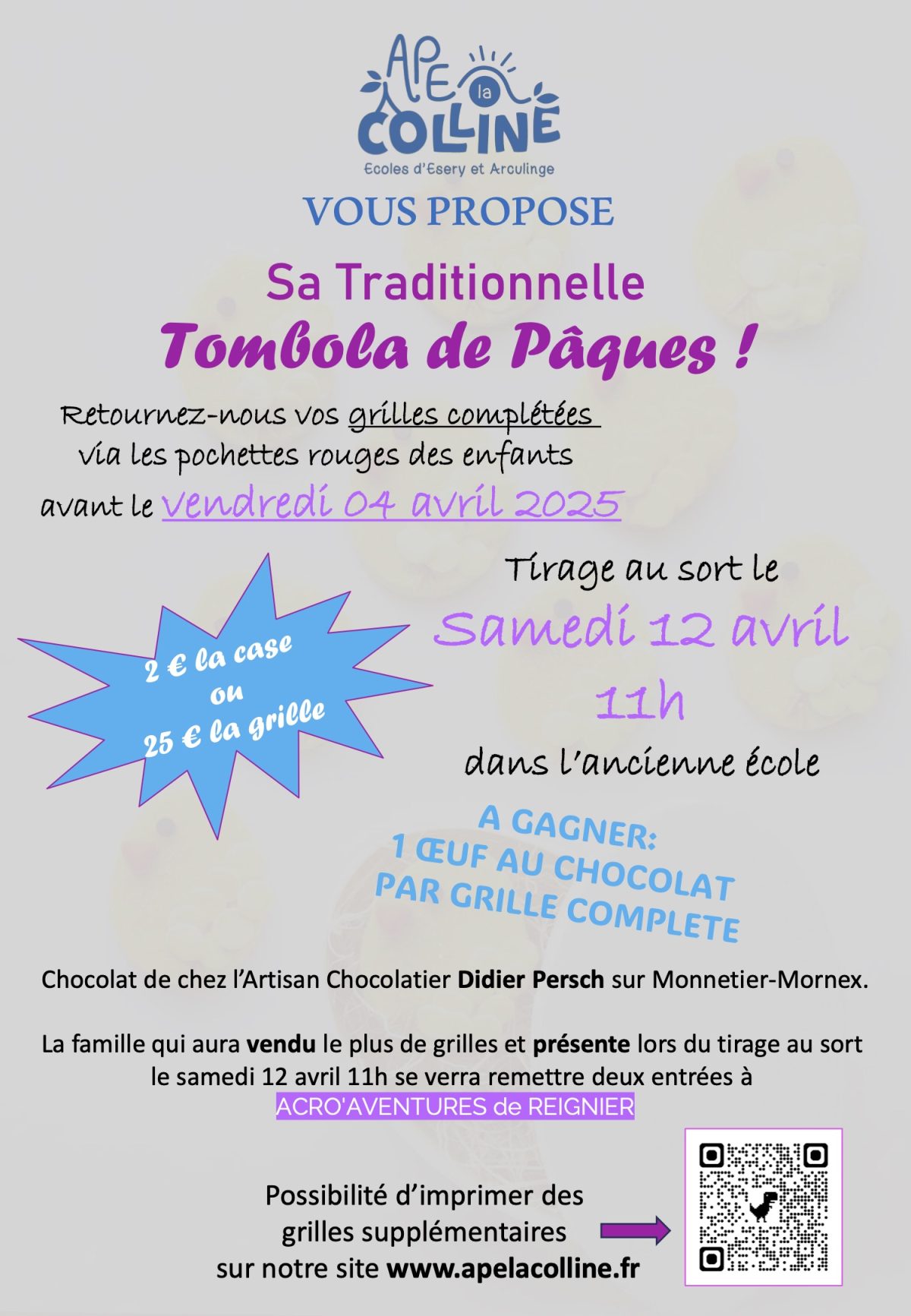 La tombola est de retour !